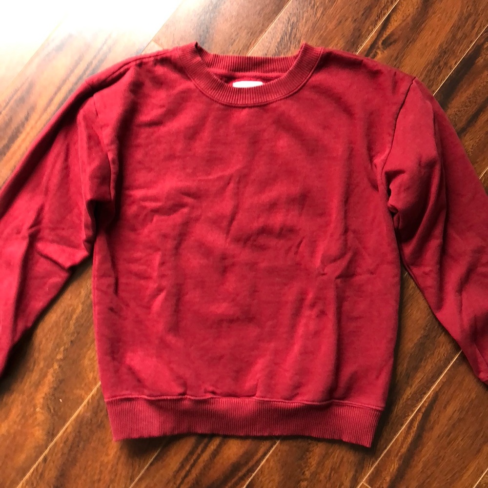 Urban outfitters maroon sweatshirt